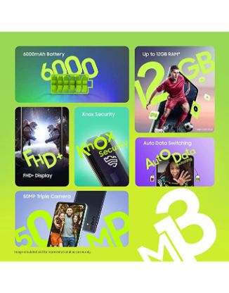 Samsung Galaxy M13 (4/6GB, 64/128GB Storage) | 6000mAh Battery | - Image 3